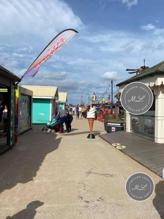 Promenade 566, Direct Beach Access, Close To Fantasy Island, Wifi, Pet Friendly - Meadow Lakes Caravan & Lodge Hire Skegness Exterior photo
